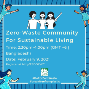 Webinar on establishing zero waste communities for a sustainable and just future